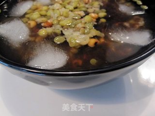 仙草绿豆冰的做法