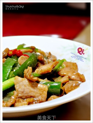 瘦肉版农家炒肉的做法