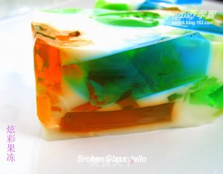 炫彩果冻--Broken Glass Jello的做法