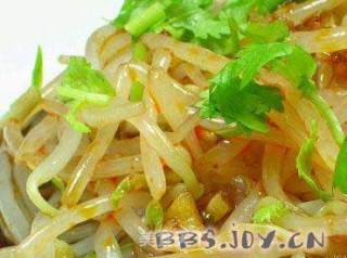 拌绿豆芽的做法