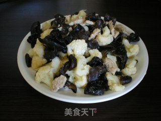木耳花菜的做法