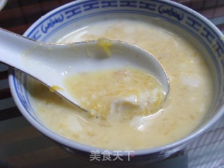 奶香南瓜豆腐羹的做法