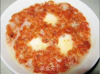 冰糖枸杞蒸蛋的做法