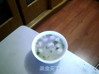 冬瓜猪肉丸子汤的做法