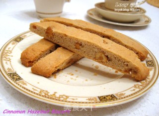 意大利咖啡酥饼--Cinnamon Hazelnut Biscotti