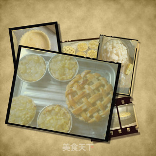 清甜双果派的做法