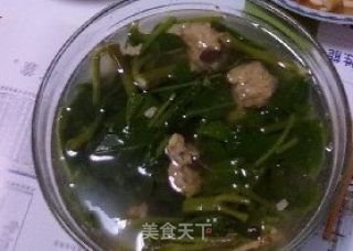 香喷喷的香菇小肉丸——两吃法的做法