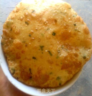 美味猪油葱花油饼的做法