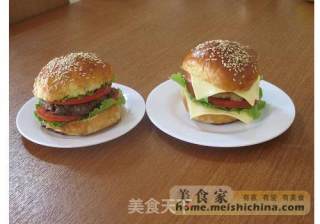 汉堡包的做法