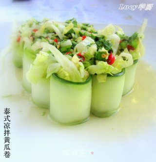 泰式凉拌黄瓜卷的做法