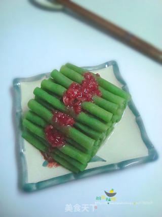 蒜香腐汁豆角的做法