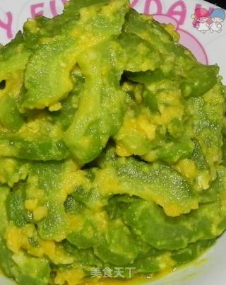 金沙苦瓜的做法