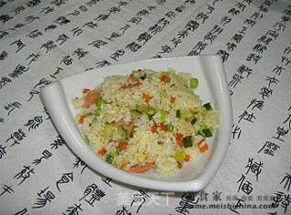 五彩炒饭