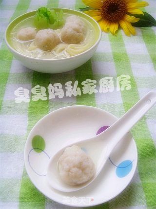 鱼丸面的做法