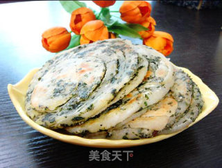 紫苏千层饼的做法