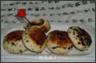 芝麻红豆饼的做法