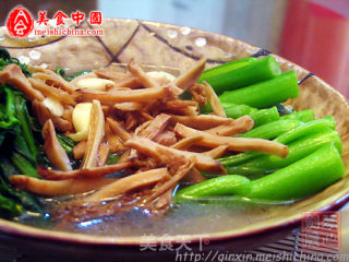 盐水菜心的做法