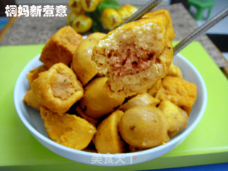 红烧芋头豆腐肉包的做法