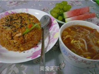 辣白菜炒饭