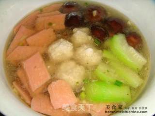 一碗鲜（附鱼丸制作方法的详解图）的做法
