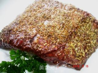 迷迭香烤羊腩的做法