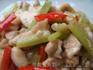 西芹鱼丝的做法