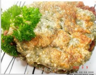甜茴香芝麻小煎饼的做法