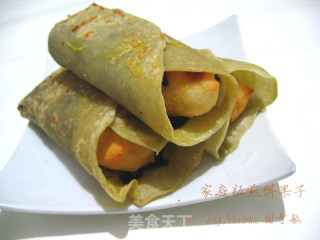 家庭版煎饼果子的做法