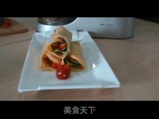 超薄蛋饼卷的做法