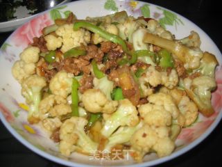 干煸菜花的做法