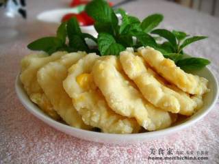 玉米豆渣饼的做法