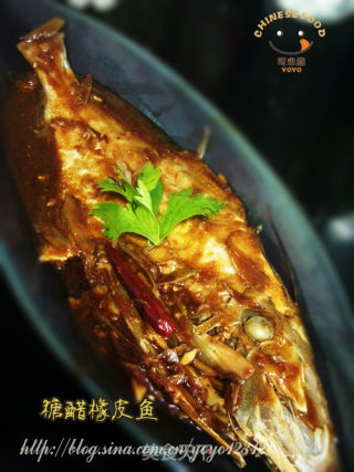 糖醋橡皮鱼的做法