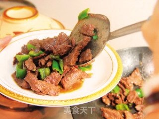 爆炒卤香牛肉的做法
