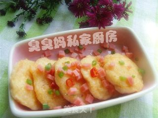 鲜虾饼的做法