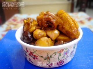 芋头烧鸡块的做法