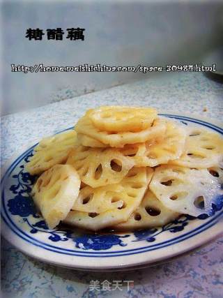 凉拌藕片的做法