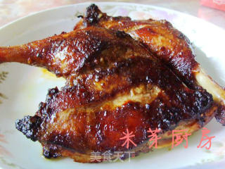 蒜香烤鸭腿的做法
