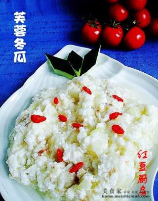 芙蓉冬瓜的做法