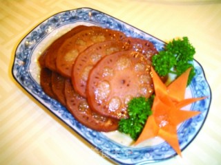 果味藕片的做法