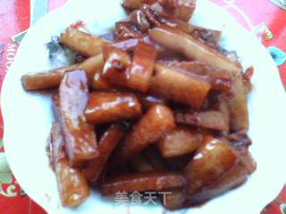 红烧象牙白的做法