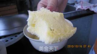 一分钟微波炉蛋糕