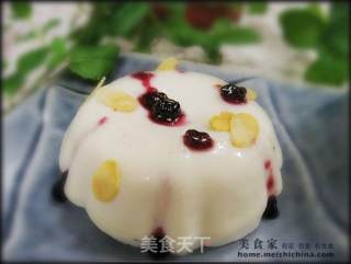 杏仁牛奶布丁的做法