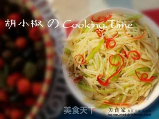 酸辣土豆丝的做法