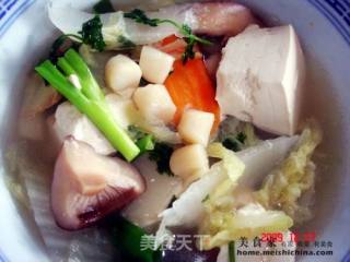 豆腐白菜汤的做法