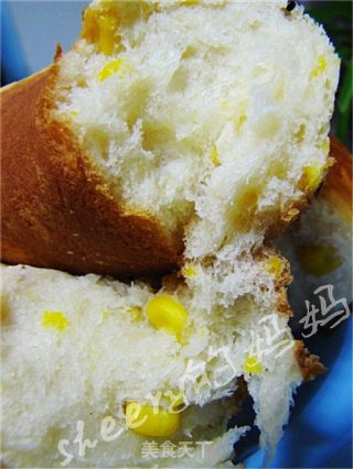 鲜奶玉米面包的做法