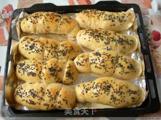 全麦热狗面包卷