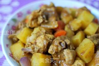 咖喱土豆鸡块的做法