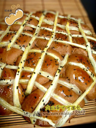 向日葵可可面包