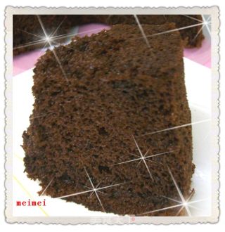 摩卡戚风蛋糕 (Mocha Chiffon Cake)