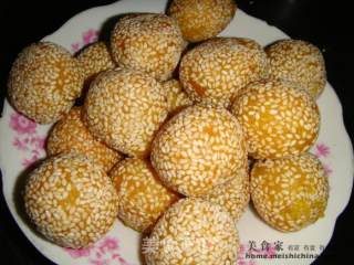 芝香南瓜球的做法